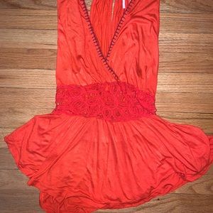 Free People cutout tank